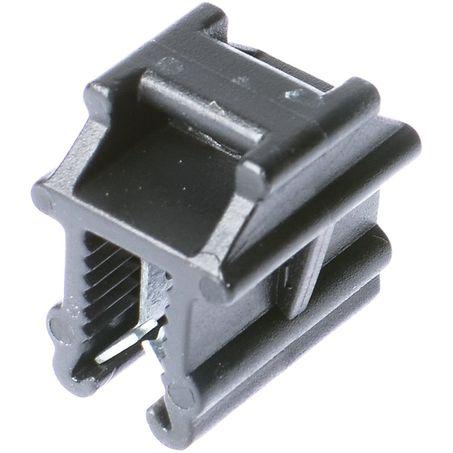 OEX Cable Tie Edge Clips 0.7-3mm Black 20 Pack ACX1422