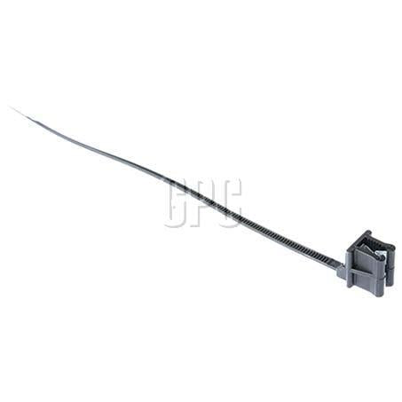 OEX Nylon Cable Ties 3mm x 150mm w/ Mount Black 20 Pack ACX1442
