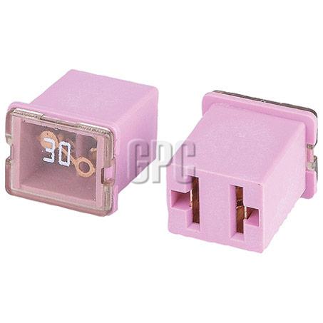 OEX Fusible Link Low Profile J-Case 30A Pink (Pack of 5) ACX1815