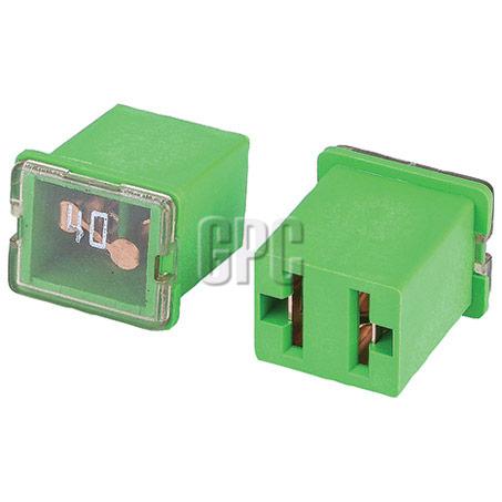 OEX Fusible Link Low Profile J-Case 40A Green (Pack of 5) ACX1816