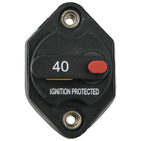 OEX Flush Mount Circuit Breaker Mini Manual Reset 40A ACX2072