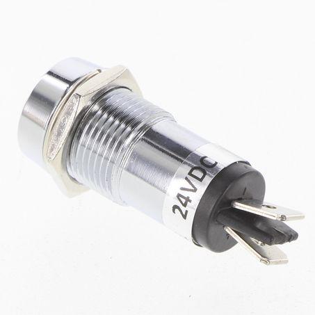 OEX Pilot Light LED Red 24V Blade Terminals ACX2432BL