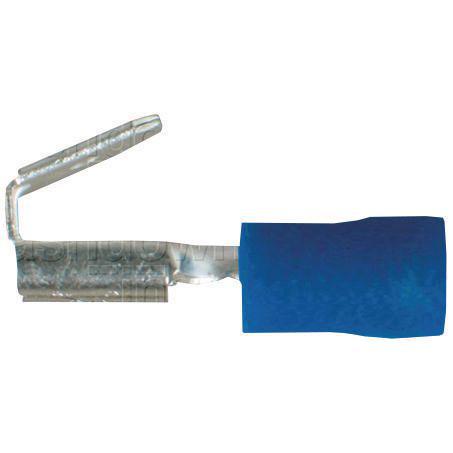 OEX Crimp Terminal 2-way Male/Female Vinyl Blue Terminal Entry 6.3x0.8mm (Pack of 100) ACX3012