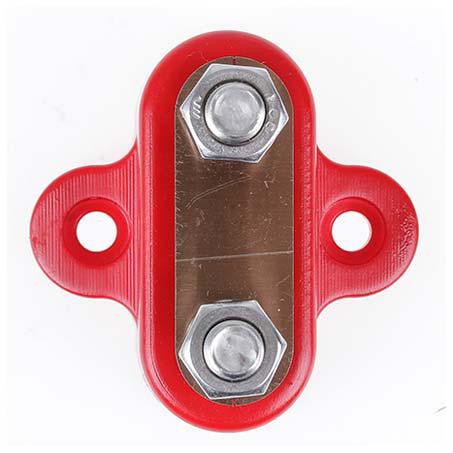 OEX Dual Stud Distribution Terminal 250A Red ACX3157