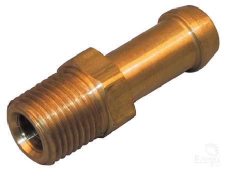 OEX Brass Nipple Fitting 1/8in. 27NPTF FPX016