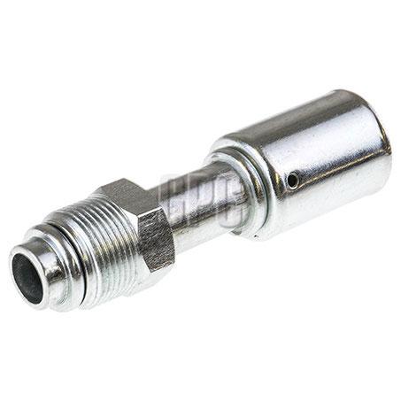 OEX Steel Fitting #10 fits Reduced Beadlock Step Up #12 Straight RSX1407