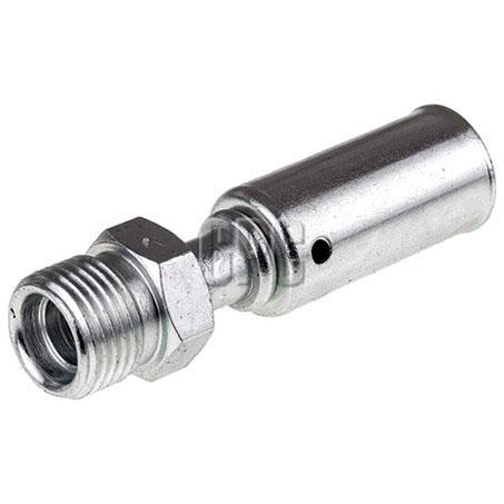 OEX Steel Fitting #6 MIOR Reduced Beadlock #6 Straight RSX1801