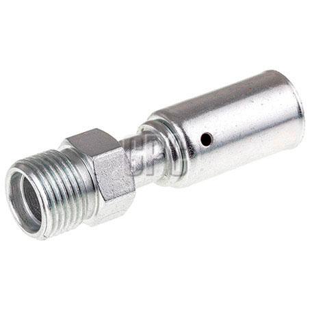 OEX Steel Fitting #8 MIOR Reduced Beadlock #8 Straight RSX1802