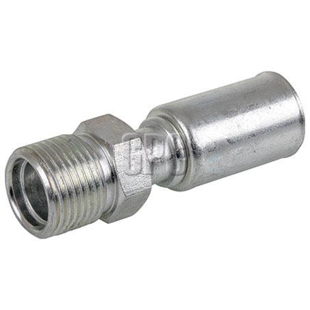 OEX Steel Fitting #10 MIOR Reduced Beadlock #10 Straight RSX1803