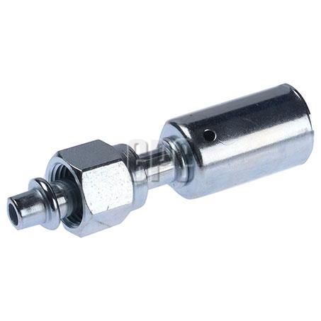OEX Steel Fitting #6 fits Beadlock #6 Straight SFX1301