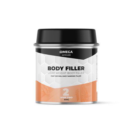 Omega Light Weight Body Filler 500g AA-LWF500G