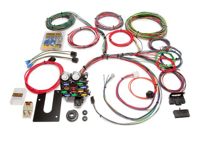 Painless 21 Circuit Universal Street Rod Harness Non GM Column PW10102