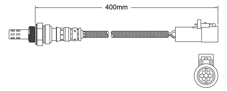 PAT Oxygen Lambda Sensor EGO-006
