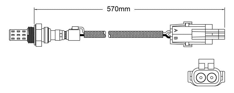 PAT Oxygen Lambda Sensor EGO-013
