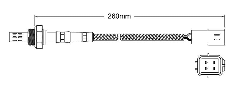 PAT Oxygen Lambda Sensor EGO-045