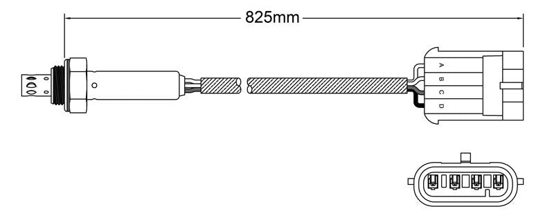 PAT Oxygen Lambda Sensor EGO-079