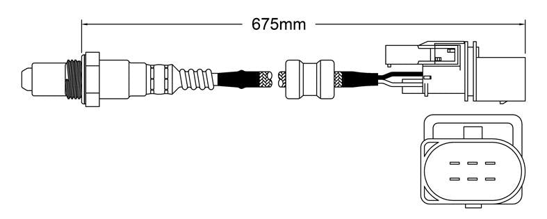 PAT Oxygen Lambda Sensor EGO-136