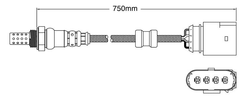 PAT Oxygen Lambda Sensor EGO-192