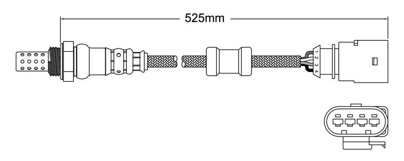 PAT Oxygen Lambda Sensor EGO-222