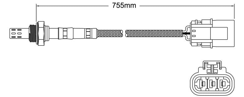 PAT Oxygen Lambda Sensor EGO-343