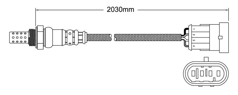 PAT Oxygen Lambda Sensor EGO-487
