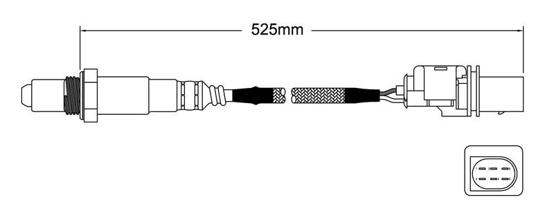 PAT Oxygen Lambda Sensor EGO-512