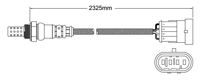 PAT Oxygen Lambda Sensor EGO-537