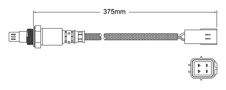 PAT Oxygen Lambda Sensor EGO-577