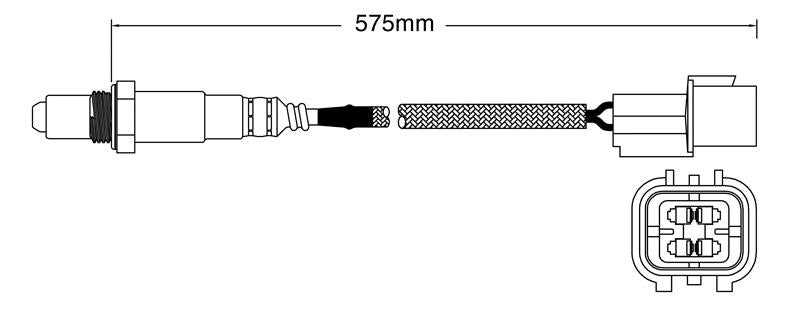 PAT Oxygen Lambda Sensor EGO-672