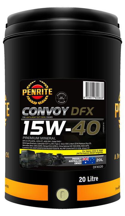 Penrite Diesel Fx Diesel 15W-40 Ci-4 Plus-Sl Engine Oil 20L