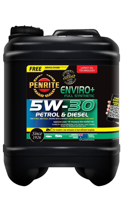 Penrite Enviro+ 5W-30 Engine Oil 10L