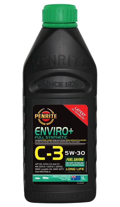 Penrite Enviro+ C3 5W-30 Engine Oil 1L