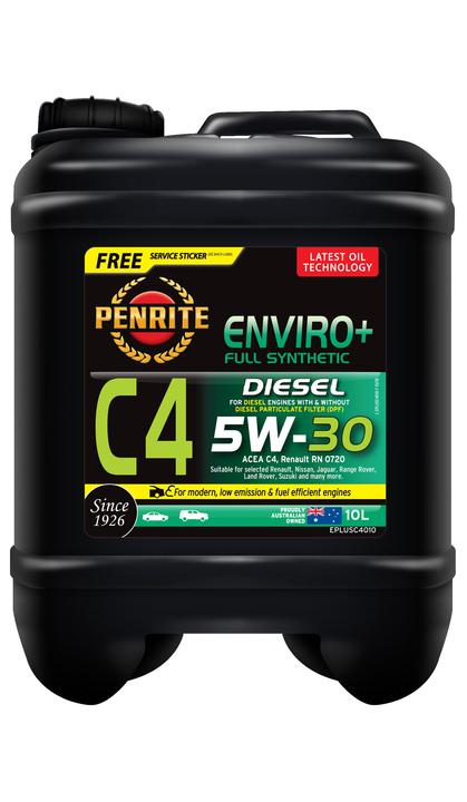 Penrite Enviro+ C4 5W-30 Engine Oil 10L