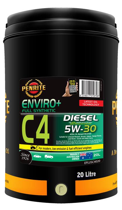 Penrite Enviro+ C4 5W-30 Engine Oil 20L