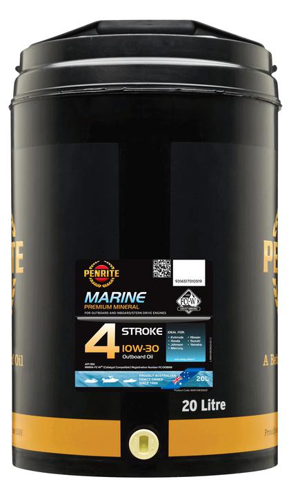 Penrite Marine Outboard 4 Stroke Oil 10W-30 20L