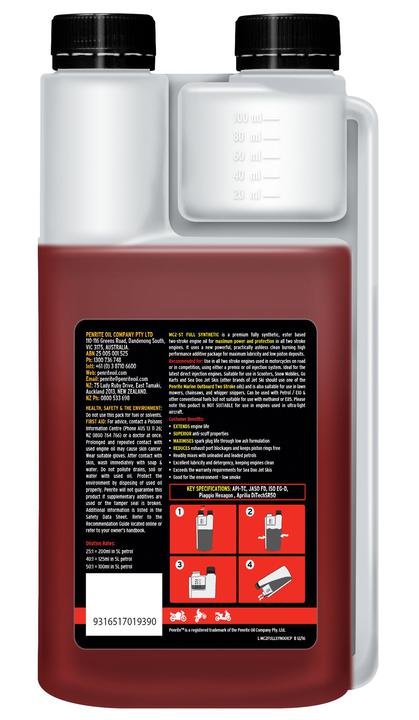 Penrite MC-2ST 2 Stroke Oil Full Synthetic 1L