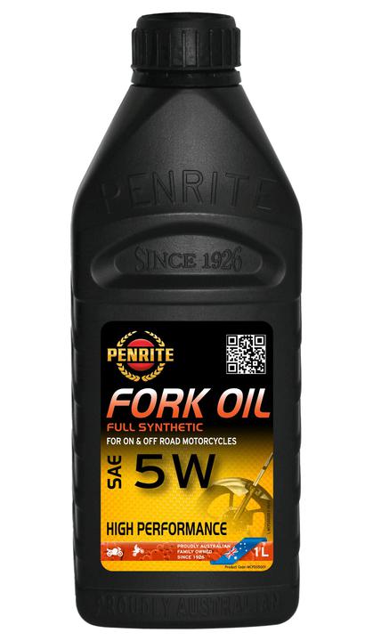 Penrite MC Fork Oil 5W 1L