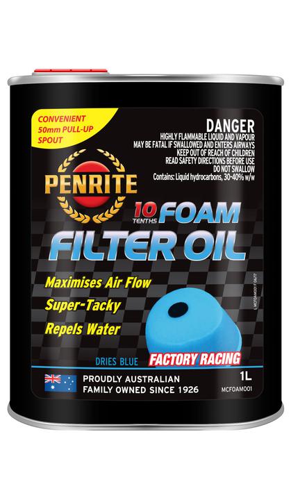 Penrite 10 Tenths Foam Filter Oil 1L