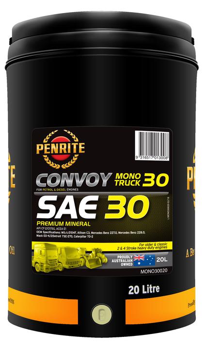 Penrite Mono Truck SAE 30 Monograde 20L