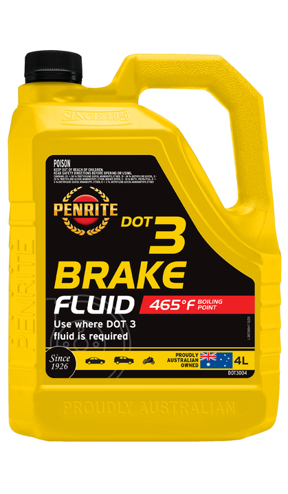 Penrite Brake Fluid DOT 3 4L