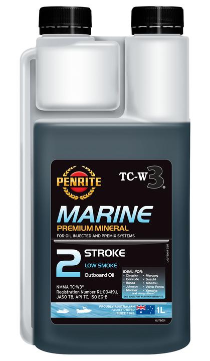 Penrite Marine Outboard Two Stroke Oil 1L