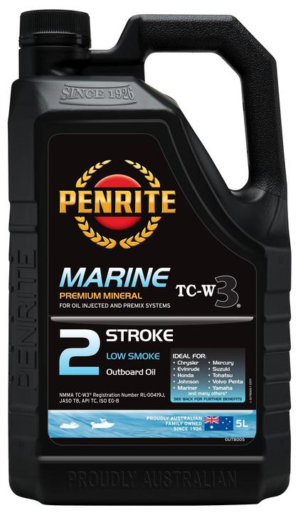 Penrite Marine Outboard Two Stroke Oil 5L
