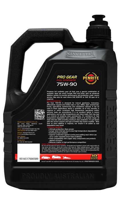 Penrite Pro Gear 75W-90 Gear Oil 2.5L