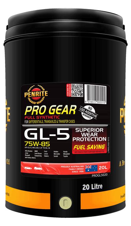 Penrite Pro Gear GL5 75W-85 Gear Oil 20L