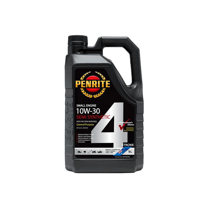 Penrite Small Engine 10W-30 4 Stroke Semi-Synthetic Engine Oil 5L SEFS1030005