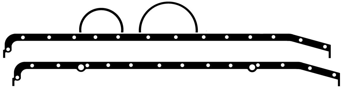 Permaseal Oil Pan Gasket Set HC456