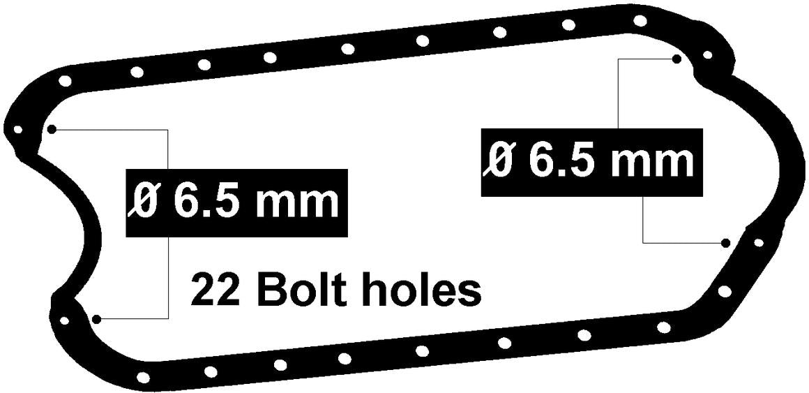 Permaseal Oil Pan Gasket Set JJ343