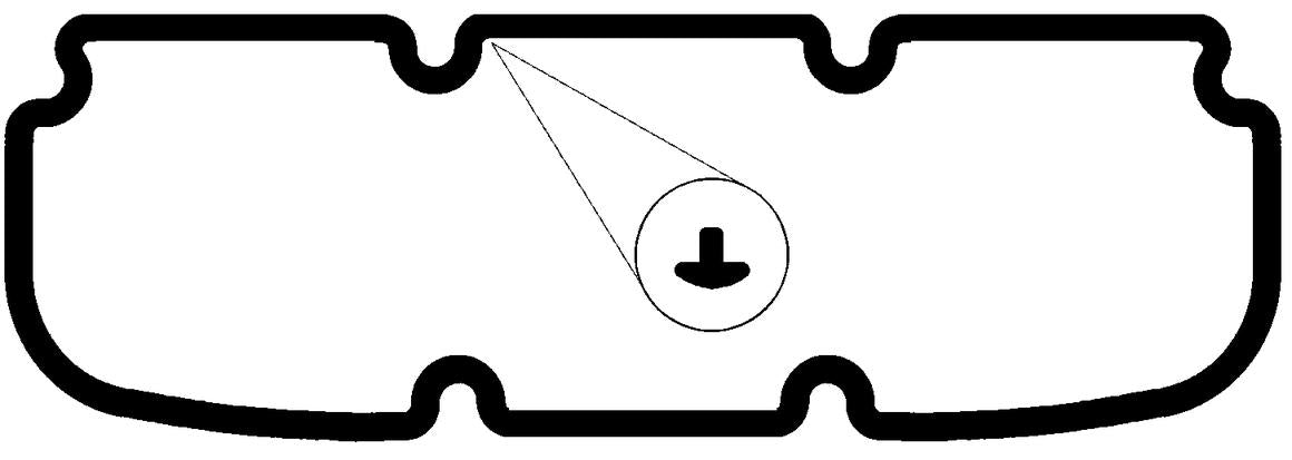 Permaseal Valve Cover Gasket JN701N