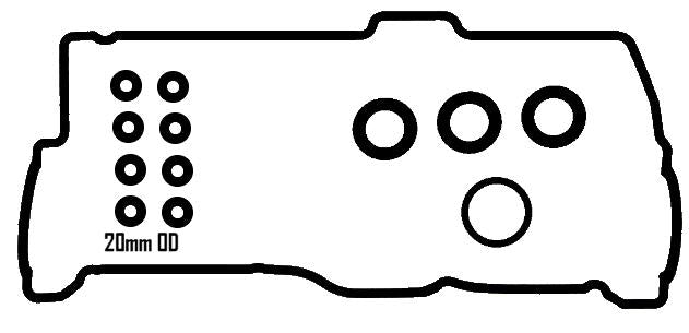 Permaseal Valve Cover Gasket Set JN792KX