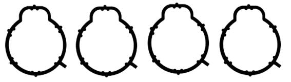 Permaseal Intake Manifold Gasket MS3736